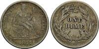 USA, Dime =10 Cents Seated Liberty, -