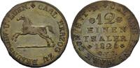 Braunschweig-Lüneburg, 1/12 Taler Karl II., 1823-1830, -