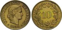Schweiz, 10 Rappen Bundesstaat, seit 1848, -