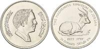 Jordanien, 2 1/2 Dinars 15 Jahre World Wildlife Fund - Sandgazelle, -