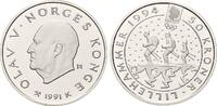 Norwegen, 50 Kroner Olympische Winterspiele 1994 in Lillehammer, -