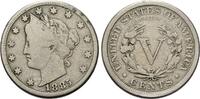 USA, 5 Cents Liberty mit Cents, -