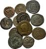 Römisches Reich, Lot AE Folles Bronzemünzen der Konstantinische Dynastie, 293-363, -