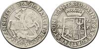 Mansfeld, Vorderortlinie Eisleben, 1/3 Taler Johann Georg III., 1647-1710, -