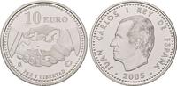 Spanien, 10 Euro 60. Jahrestag des Endes des Zweiten Weltkrieges, -