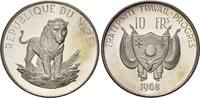 Niger, 10 Francs Löwe, -