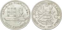 Portugal, 1000 Escudos Restaurierung der Fregatten Ferdinand II und Gloria, -