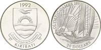 Kiribati, 20 Dollar Olympische Spiele 1992 in Barcelona - Segeln, -