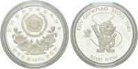 Korea/Seoul, 5000 Won Zur Olympiade in Seoul 1988 - Maskottchen, -
