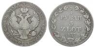 Russland, 3/4 Rubel = 5 Zlotych, Nikolaus I., 1825-1855, -