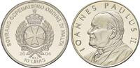 Malta/Order of St. John, 10 Liras Papst Johannes Paul II, -