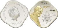 Cook-Inseln, 5 Dollar Zum 85. Geburtstag von Papst Benedikt XVI., -
