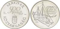 Ungarn, 500 Forint Alte Donauschiffe - Raddampfer Arpad, -