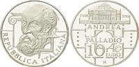 Italien, 10 Euro 500. Geburtstag von Andrea Palladio, -