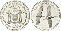 Belize, 10 Dollar Vogelwelt - Jabirus, -