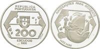 Portugal, 200 Escudos Zeitalter der Entdeckung - 500 Jahre Entdeckung Amerika, -