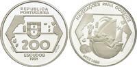 Portugal, 200 Escudos Zeitalter der Entdeckung - 500 Jahre Entdeckung Amerika, -
