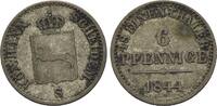 Hannover, 6 Pfennig Ernst August, 1837-1851, -