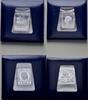 Deutschland, Lot Feinsilberbriefmarke, Die wertvollsten Briefmarken der Welt in reinsten Silber, -