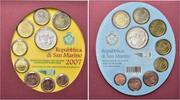 San Marino, 8,88 Euro Kursmünzensatz +5 Euro Medaille, -