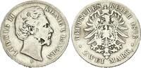 Bayern, 2 Mark Ludwig II. (1854-1886), -