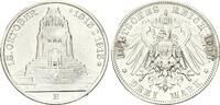 Sachsen, 3 Mark 1913 E, Friedrich August III., 1904-1918, Völkerschlacht... 33,00 EUR  plus 9,90 EUR verzending