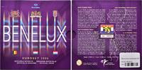 BeNeLux, 3x 3,88 Euro & Medaille CuNi Euroset, -