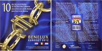 BeNeLux, 3x 3,88 Euro & Medaille CuNi Euroset, 10 J. Euro, -