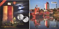 Finnland, 3,88 Euro & Medaille CuNi Kursmünzensatz, Rahasarja I, -