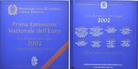 Italien, 3,88 Euro Kursmünzensatz, Erste nationale Euro-Emission, -