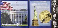 USA, 4x 1 Dollar Der achte Präsidenten-Satz, -