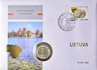 Litauen, 2 Euro Euro-Einführung, -