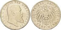 Württemberg, 5 Mark Wilhelm II., 1891-1918, -