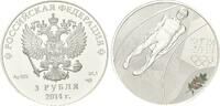 3 Rubel 2014, Russland, Olympische Spiele in Sotchi 2014 - Rodeln, PP