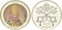 Vatikan, Medaille, Vita - Papst Benedikt XVI., -