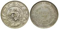 Berlin, Versilb. Br.-Medaille 1. Internationale Ausstellung für Lederwaren u. Eichenkultur, -