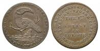 Großbritannien: Middlesex, Halfpenny-Token, Georg III., 1760-1820, -