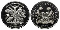 Sierra Leone, 10 Dollars Olympische Spiele Vancouver 2010, -