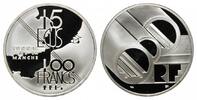 Frankreich, 100 Francs / 15 Ecus, Einweihung des Eurotunnels, -