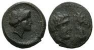 Griechenland: Thessalien, AE 18 Stadt Gyrton, -