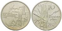 Bundesrepublik Deutschland, 10 Mark 1994, Victor Huster - Deutscher Widerstand, Probe, BU