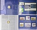 Deutschland, 2 Euro + 10 Sonderbriefmarken Deutsche Post, Serie Bundesländer- Hessen, -