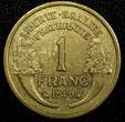 1 Franc FRANCE Aluminum-Bronze 1940  UNC KM# 885 (24 169)