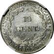 Vietnam 10 Cents French Indo-China Silver 1937  1 Year Type NGC UNC DETAILS KM# 16.2 (4)