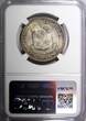 1/2 Peso PHILIPPINES Silver 1961  NGC MS64 Dr. Jose Rizal Nice Toned KM# 191 (07)