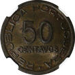 50 Centavos Mozambique Portuguese Bronze 1945  NGC MS64 BN 1 YEAR TYPE KM# 73(43)