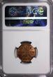 1/12 Skilling SWEDEN Gustaf IV Copper 1808  NGC MS65 RB TOP GRADED KM# 563 (028)
