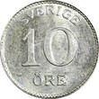 10 Öre SWEDEN Gustaf V Silver 1941 G  UNC KM# 780 (22 133)