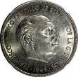 5 Pesetas SPAIN Francisco Franco Nickel 1949 (50)  NGC MS62 KM# 778 (047)