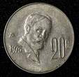 20 Centavos Mexico Copper-Nickel 1975 Mo   KM# 442 (27 850) Uncertified